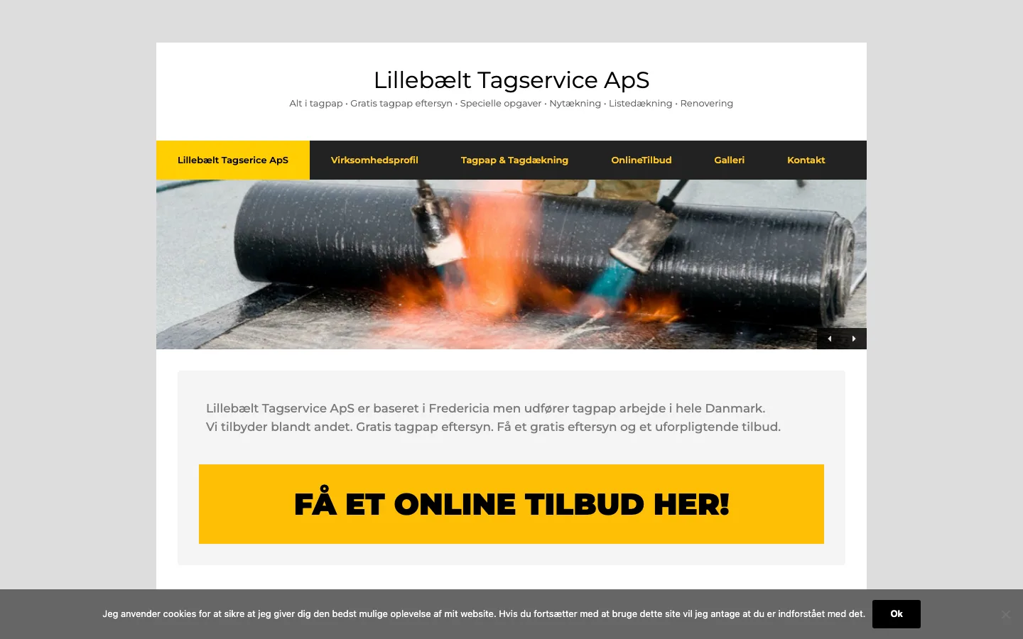 Lillebælt Tagservice ApS - Tagarbejde
