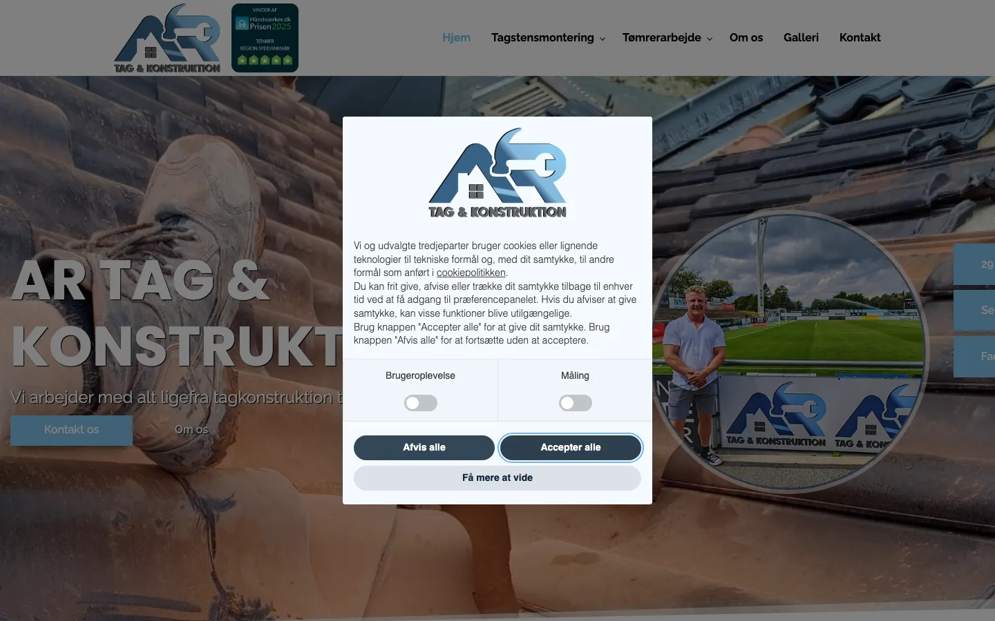 AR Tag & Konstruktion - Tagarbejde