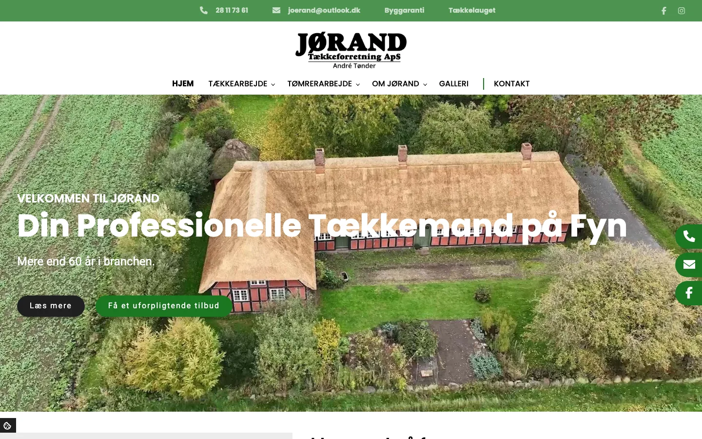 Jørand Tækkeforretning ApS - Tagarbejde