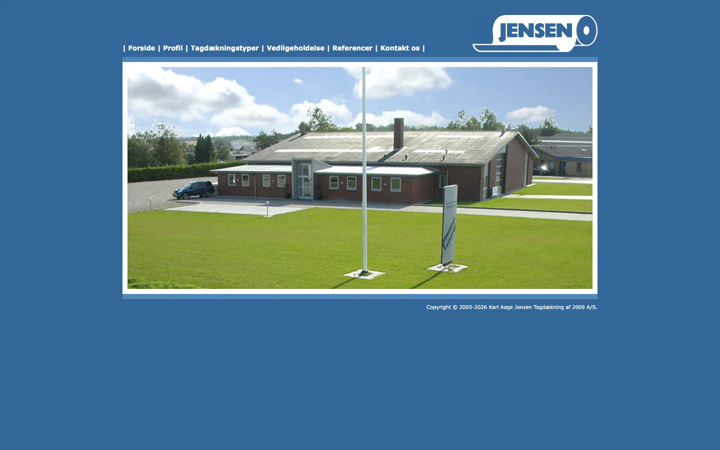 Karl Aage Jensen, Tagdækning af 2009 A/S - Tagarbejde 2