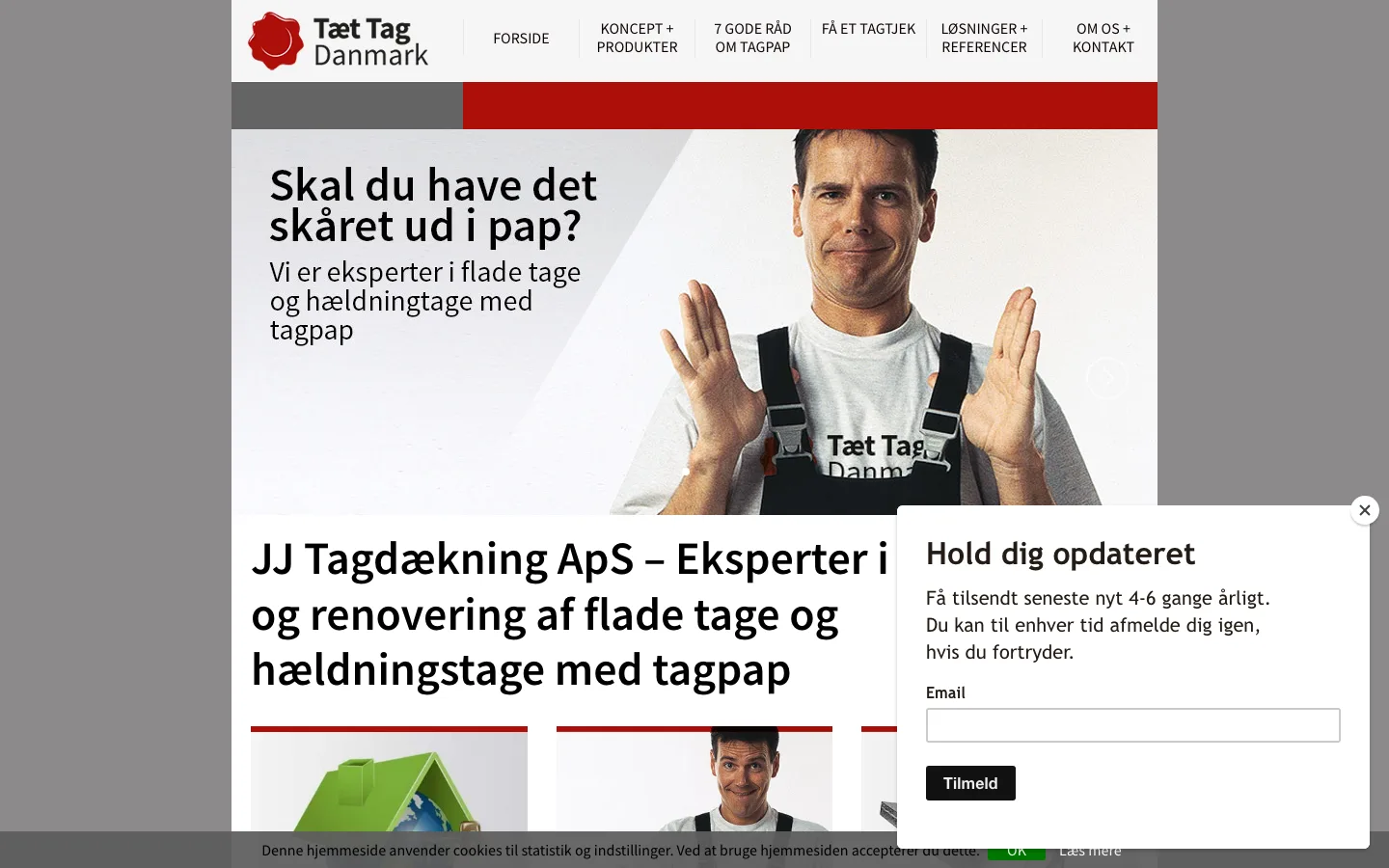 JJ Tagdækning ApS - Tagarbejde