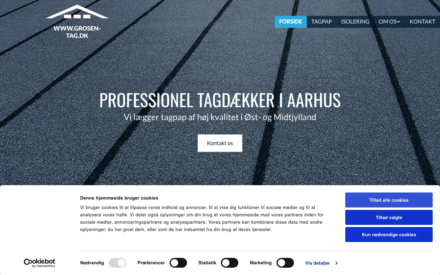 grosen-tag.dk v/Michael Grosen - Tagarbejde