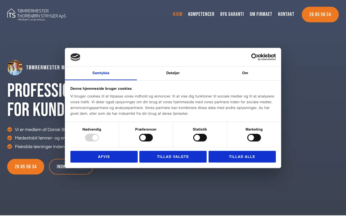 Tømrermester Thorbjørn Stryger ApS - Tagarbejde 1